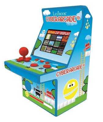 LEXIBOOK - Cyber Arcade Console, 200 spellen, LCD-kleurenscherm 2.8