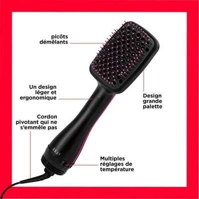 Gladmakende droger revlon rvdr5212e3-salon in één stap
