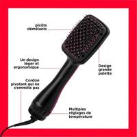 Gladmakende droger revlon rvdr5212e3-salon in één stap