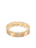 Loyal.e Paris bague Ride & Love en or 18ct pavée de diamants - thumbnail