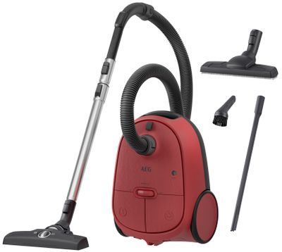 AEG6000 Clean (AB61C3CR) Stofzuiger met zak Rood