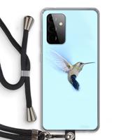 Kolibri: Samsung Galaxy A72 5G Transparant Hoesje met koord - thumbnail