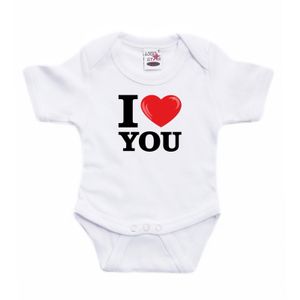 I love you rompertje baby 92 (18-24 maanden)  -