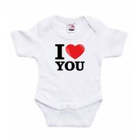 I love you rompertje baby 92 (18-24 maanden)  -