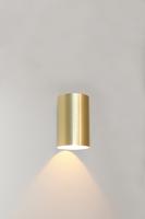 Wandlamp Artdelight Brody 1 Lichts LED 2700K Dimbaar Geborsteld Goud