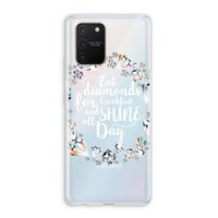 Diamonds: Samsung Galaxy S10 Lite Transparant Hoesje