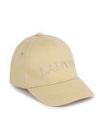 Lanvin Enfant casquette en coton à logo brodé - Tons neutres - thumbnail