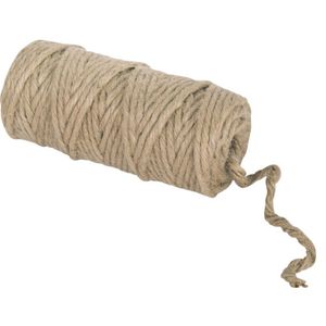 Jute garen naturel op rol 35 meter x 6 mm