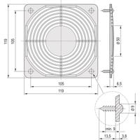 nVent SCHROFF 60225052 19 inch Montagemateriaal