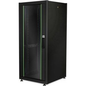 Digitus DN-19 26U-6/6-DB rack 600 kg Vrijstaande rek Zwart