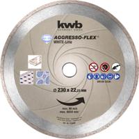 Diamantschijf wit 230x22 mm aggr - Kwb