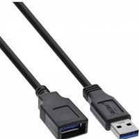 InLine 35620 USB-kabel 2 m USB 3.2 Gen 1 (3.1 Gen 1) USB A USB B Zwart - thumbnail