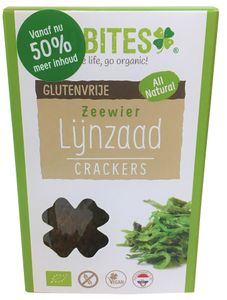 Biobites Lijnzaad Crackers Zeewier