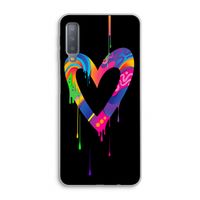 Melts My Heart: Samsung Galaxy A7 (2018) Transparant Hoesje