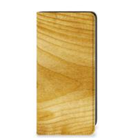 Samsung Galaxy A41 Book Wallet Case Licht Hout