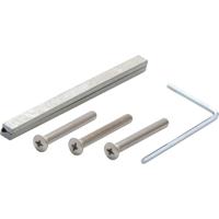 Hoppe montageset voor veiligheidsbeslag kruk/kruk - snelstift SST - deurdikte 35/40mm