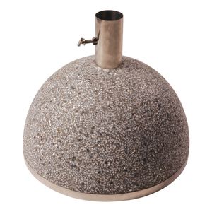 Esschert Design parasolvoet 35,5 cm 31,5 kg RVS/graniet grijs