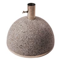 Esschert Design parasolvoet 35,5 cm 31,5 kg RVS/graniet grijs - thumbnail