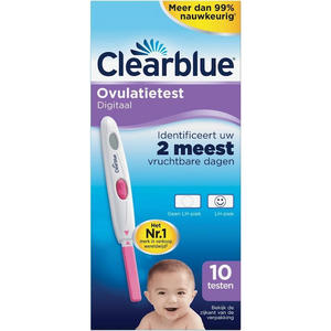 Clearblue Ovulatietest Digitaal - 10 stuks