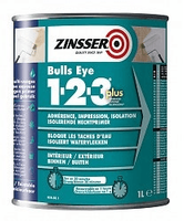 zinsser bulls eye 1-2-3 plus wit 1 ltr