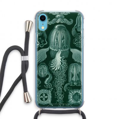 Haeckel Cubomedusae: iPhone XR Transparant Hoesje met koord