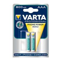 T398 Varta Battery AAA Dect Phones 800 mAh - thumbnail