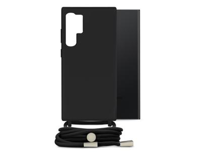 Mobilize Mobilize Lanyard Gelly Case for Samsung Galaxy S23 Ultra 5G Black
