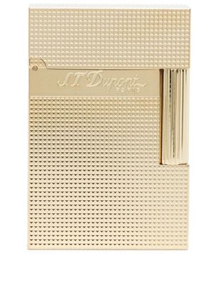 S.T. Dupont briquet doré à logo gravé