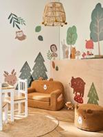 Sticker XXL GREEN FOREST groen, bedrukt