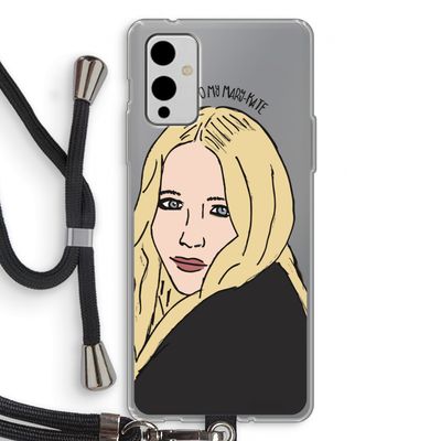 Mary Kate: OnePlus 9 Transparant Hoesje met koord