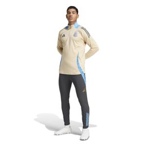 adidas Argentinië Trainingspak 1/4-Zip 2024-2026 Beige Donkergrijs Lichtblauw Goud