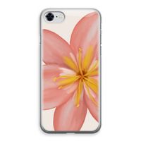 Pink Ellila Flower: iPhone 8 Transparant Hoesje