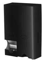 Dameshygiënedispenser klein rvs zwart mqstb m