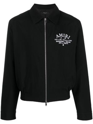 AMIRI veste à logo brodé - Noir