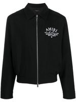 AMIRI veste à logo brodé - Noir