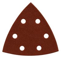 Makita schuurpapier rood driehoek 94mm K180 perfo (10st) - thumbnail