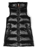 Save The Duck Kids gilet matelassé Luck à capuche - Noir