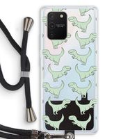 Dinos: Samsung Galaxy S10 Lite Transparant Hoesje met koord