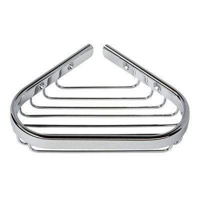 Geesa Basket Zeephouder Hoekmodel Chroom 91137a