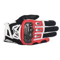 ALPINESTARS SMX-2 Air Carbon V2 Gloves, Motorhandschoenen zomer, Zwart-Rood-Wit