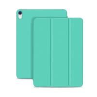 Horizontale Flip ultradunne dubbelzijdige clip magnetische PU lederen case voor iPad Pro 12 9 inch (2018) met drie-opvouwbare houder & slaap/Wake-up