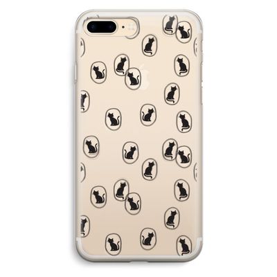 Miauw: iPhone 7 Plus Transparant Hoesje