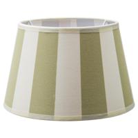Light depot - lampenkap Classic 20/16/13 - olijfgroen / wit - Outlet