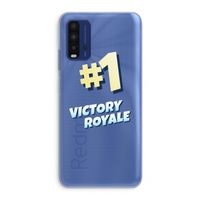Victory Royale: Xiaomi Redmi 9T Transparant Hoesje