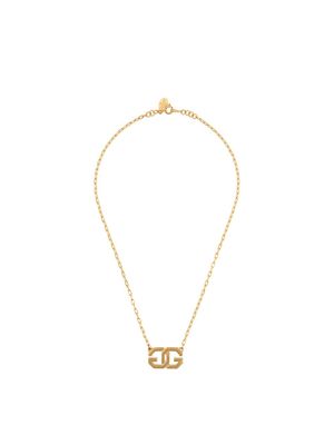 Givenchy Pre-Owned collier à pendentif logo - Or