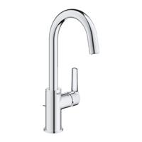 Wastafelmengkraan Grohe QuickFix Start L-Size Met Waste Chroom Wastafelmengkraan Grohe QuickFix Start L-Size Met Waste Chroom
