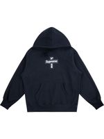 Supreme hoodie à logo - Bleu