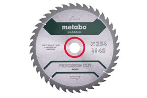 Metabo 628325000 Cirkelzaagblad 254 x 30 x 1.6 mm Aantal tanden: 40 1 stuk(s)