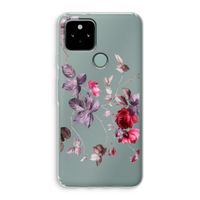 Mooie bloemen: Google Pixel 5 Transparant Hoesje