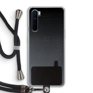 Musketon Halftone: OnePlus Nord Transparant Hoesje met koord